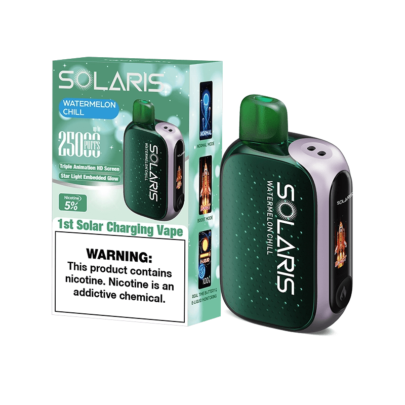 Shop Solaris 25000 Disposable Vape (5%, 25000 Puffs) in australian