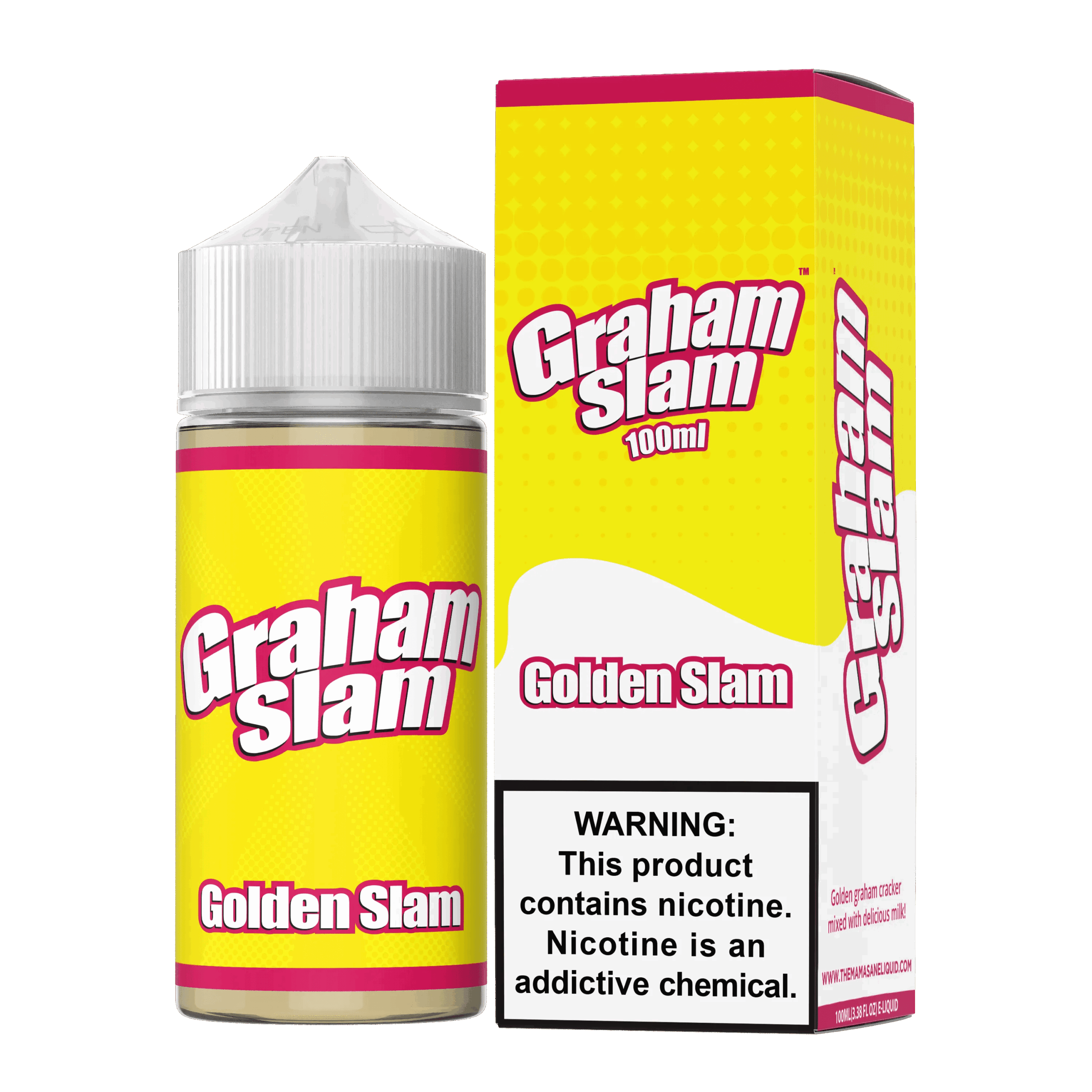 Shop Graham Slam Golden Slam 100ml Vape Juice in australian