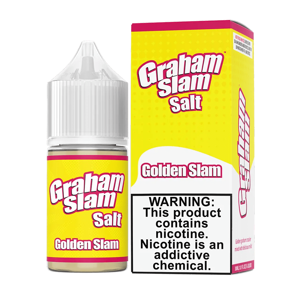 Shop Graham Slam Salts Golden Slam 30ml Nic Salt Vape Juice in australian