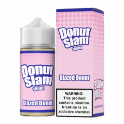 Shop Donut Slam Glazed Donut Vape Juice 100ml in australian