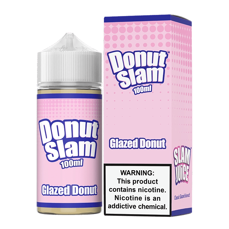 Shop Donut Slam Glazed Donut Vape Juice 100ml in australian