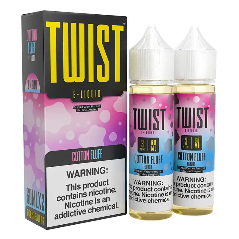 Shop Twist E-Liquids Cotton Fluff 120ml in australian