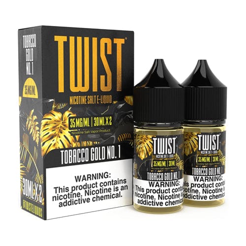 Shop Tobacco Gold No.1 2x 30ml (60ml) Nic Salt Vape Juice - Twist E-Liquids in australian