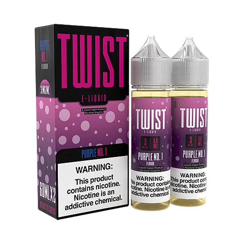 Shop Twist E-Liquid Purple No.1 2x 60ml (120ml) Vape Juice - Twist E-Liquids in australian