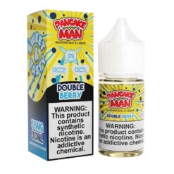 Shop Vape Breakfast Classics Pancake Man Double Berry 30ml Nic Salt Vape Juice in australian