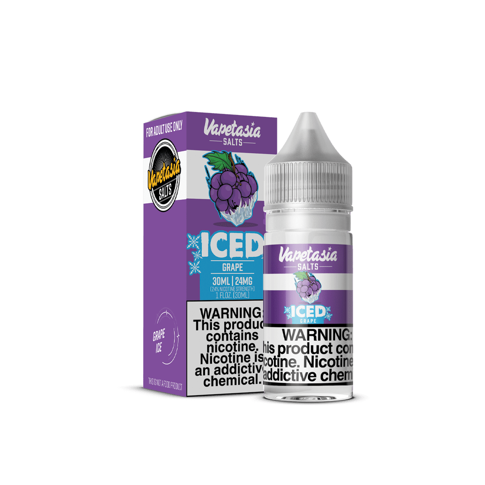 Shop Vapetasia Killer Fruits Iced Grape 30ml Nic Salt Vape Juice in australian