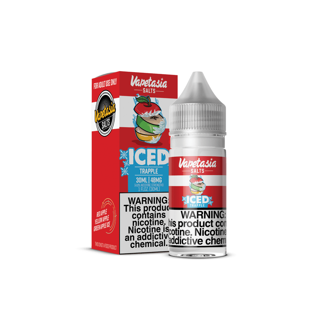Shop Vapetasia Killer Fruits ICED Trapple 30ml Nic Salt Vape Juice in australian