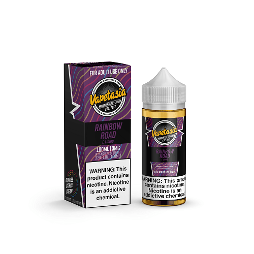 Shop Vapetasia Rainbow Road 100ml Vape Juice in australian