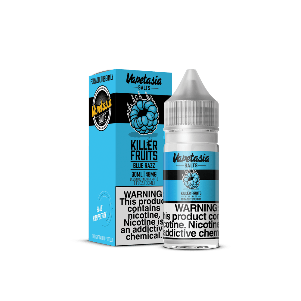 Shop Vapetasia Salts Killer Fruits Blue Razz 30ml Nic Salt Vape Juice in australian