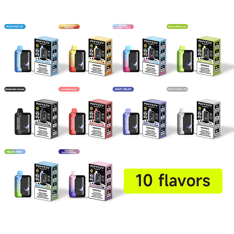 Shop VAPGO PUFFEZY Planet X 25000 Disposable Vape (5%, 25000 Puffs) in australian