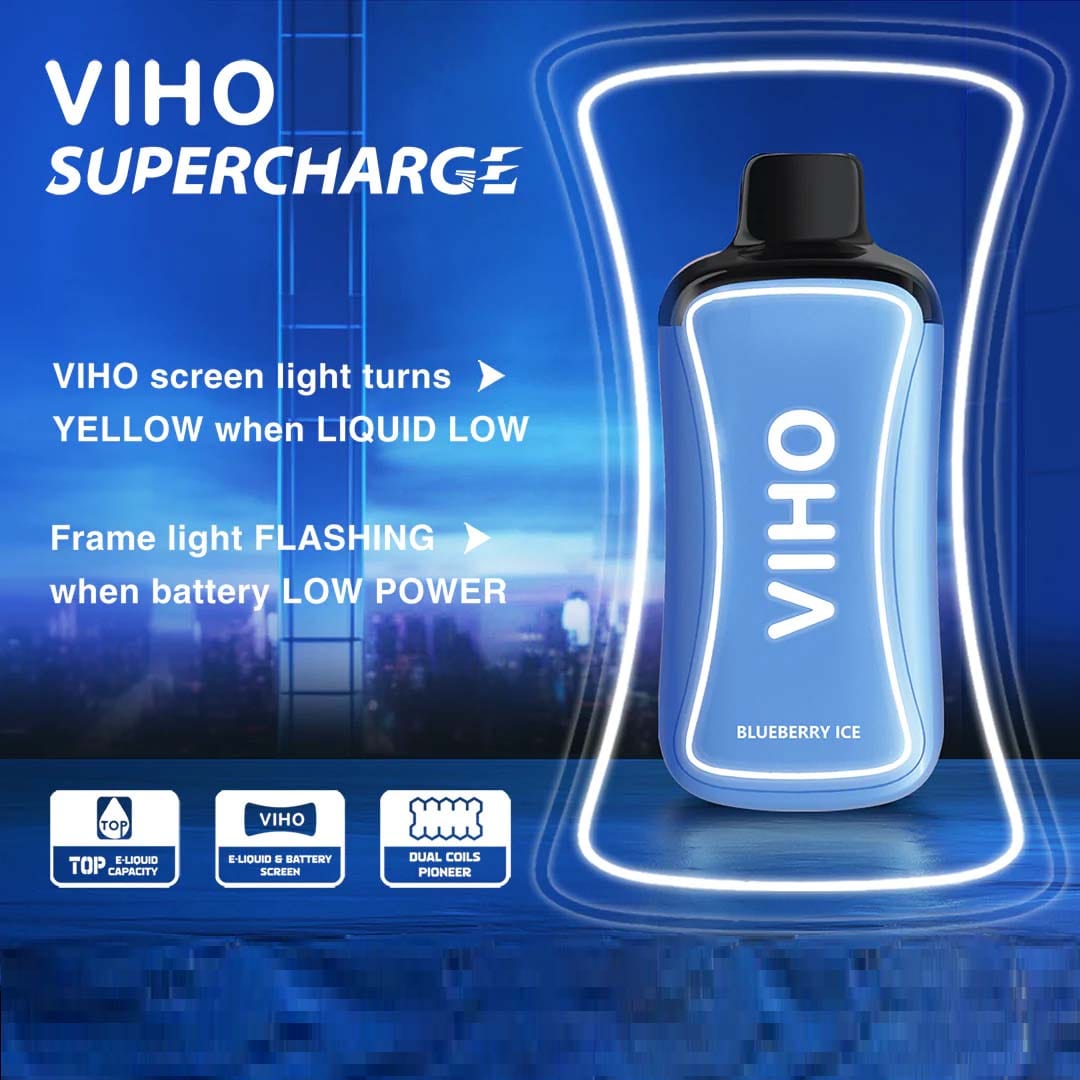 Shop VIHO Supercharge 20000 Disposable Vape (5%, 20000 Puffs) in australian