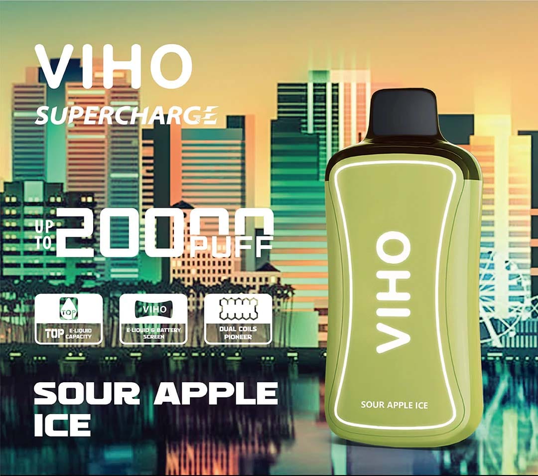 Shop VIHO Supercharge 20000 Disposable Vape (5%, 20000 Puffs) in australian