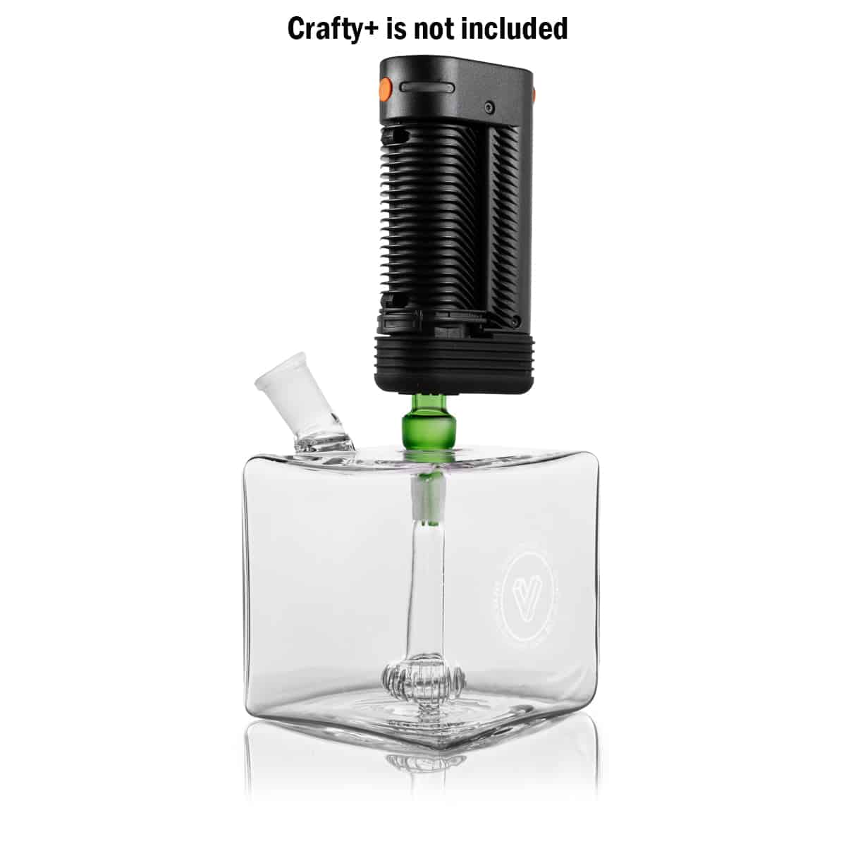 Shop POTV Cloud Cube Glass Bubbler in australian