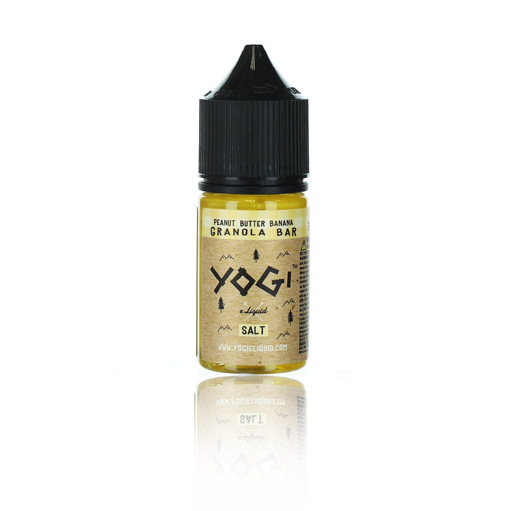 Shop Yogi Salts Peanut Butter Banana Granola Bar 30ml Nic Salt Vape Juice in australian