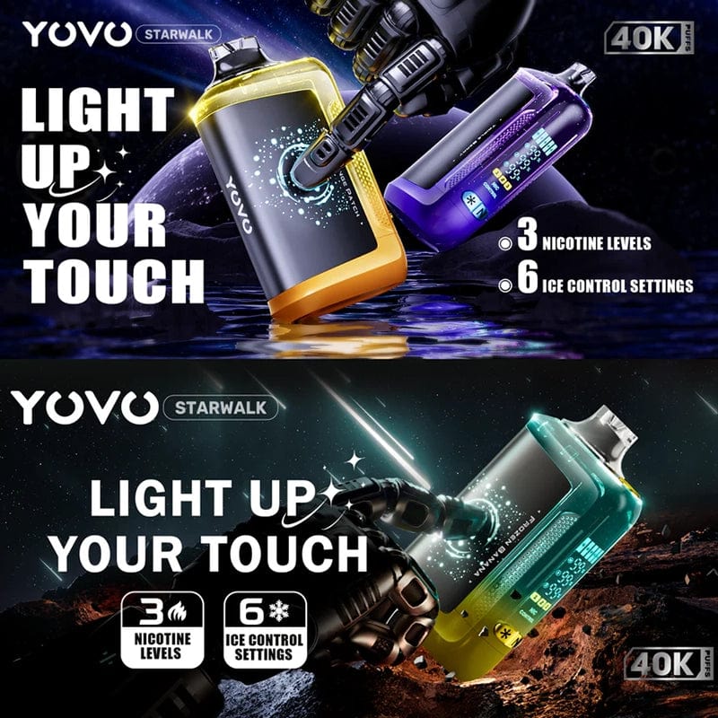 Shop Yovo Starwalk Disposable Vape (5%, 40000 Puffs) in australian