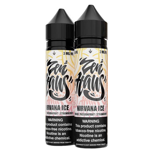 Shop Zen Haus Nirvana Ice (Mango+Passionfruit+Strawberry) 120ml Vape Juice in australian
