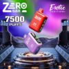 Shop ZERO Bar Exotic Edition Disposbale Vape (0%, 7500 Puffs) in australian