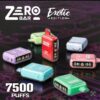 Shop ZERO Bar Exotic Edition Disposbale Vape (0%, 7500 Puffs) in australian